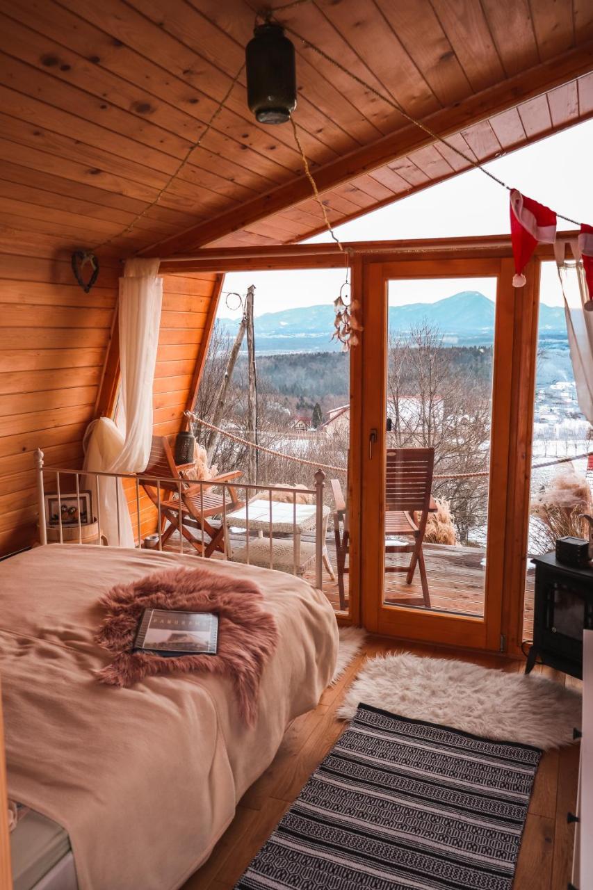 מלון סלובנסקה ביסטריקה Panorama Glamping Visole מראה חיצוני תמונה