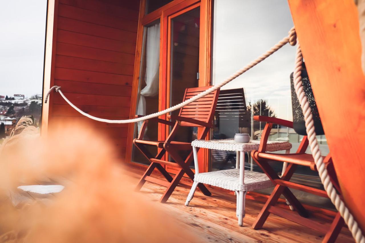 מלון סלובנסקה ביסטריקה Panorama Glamping Visole מראה חיצוני תמונה